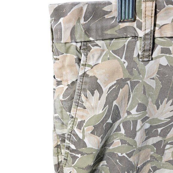 Dockers Supreme Flex Camouflage Print Mens Shorts W31 Cotton Blend - Picture 3 of 7